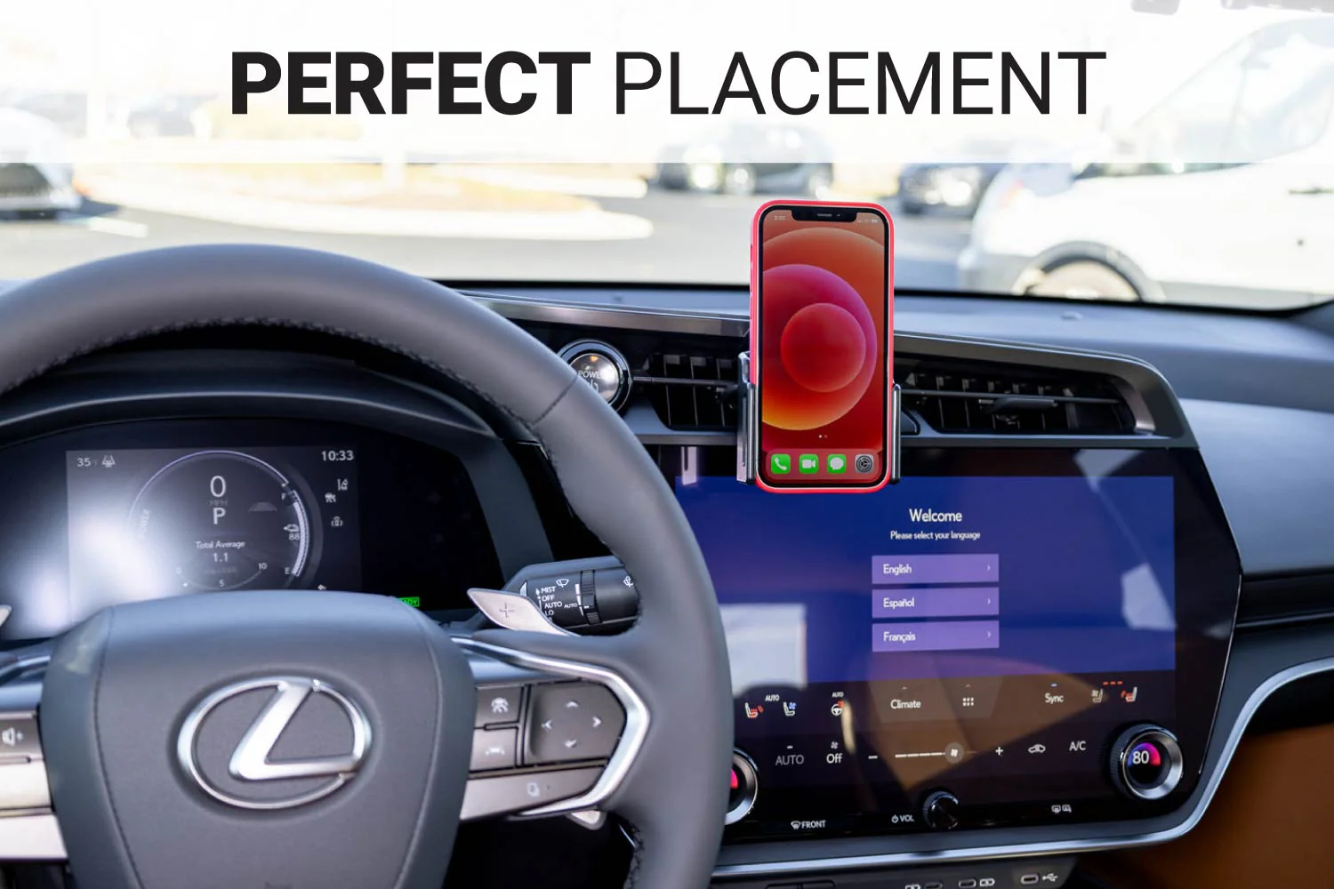 Lexus RZ Center Dash Mount - Image 4
