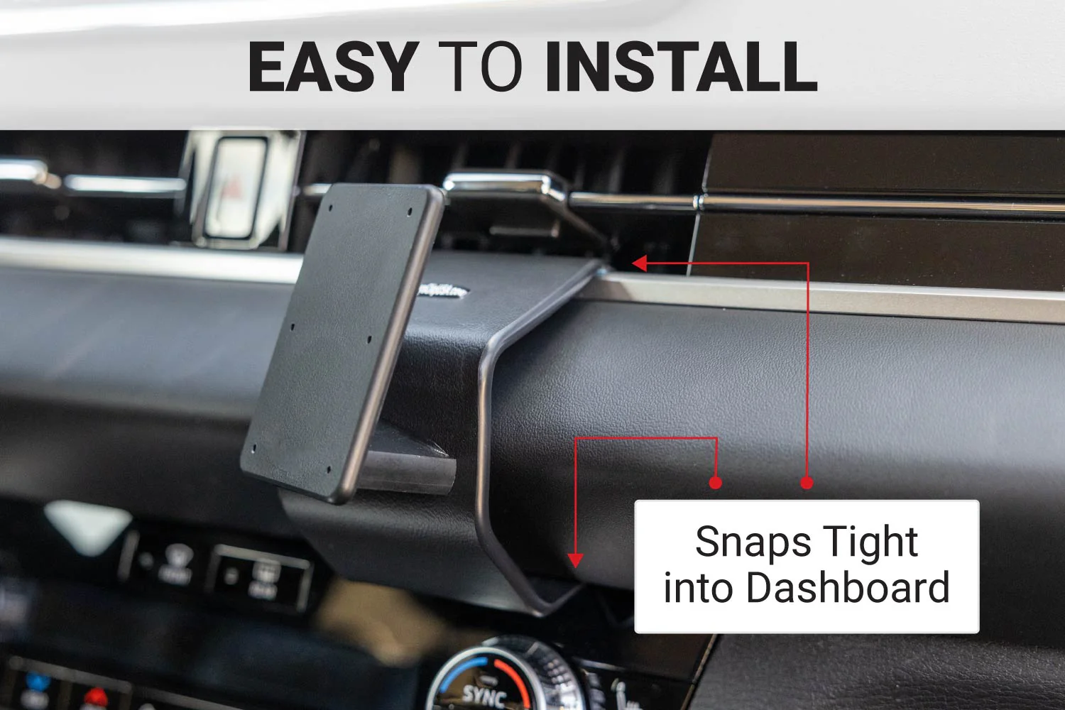 Angled Dash Mount for Mitsubishi Outlander - Image 6