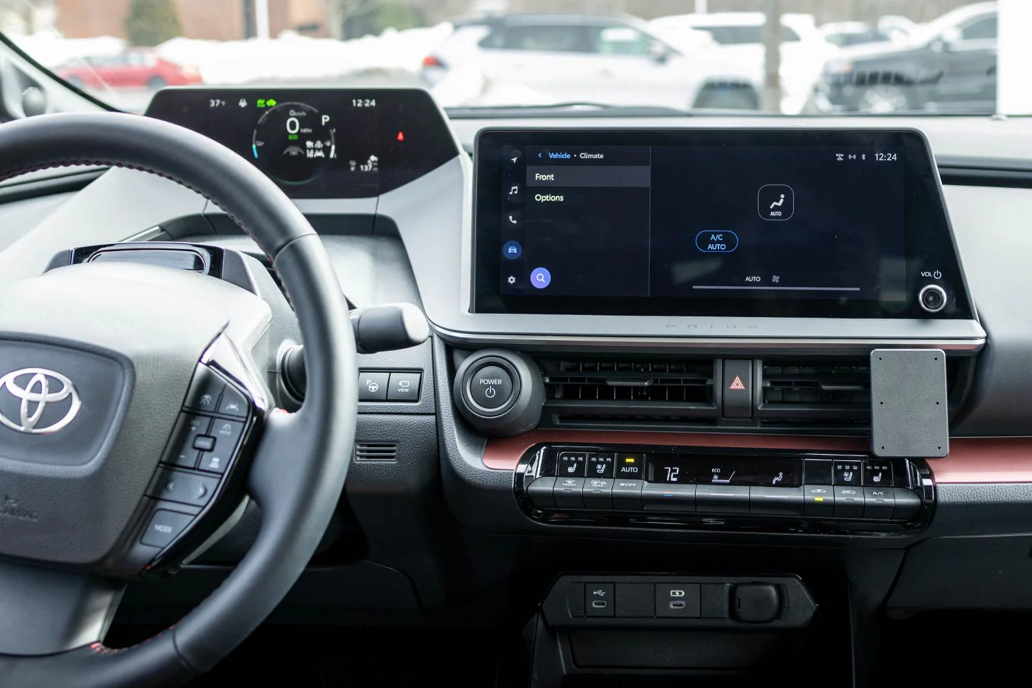 Center Dash Mount for Toyota Prius