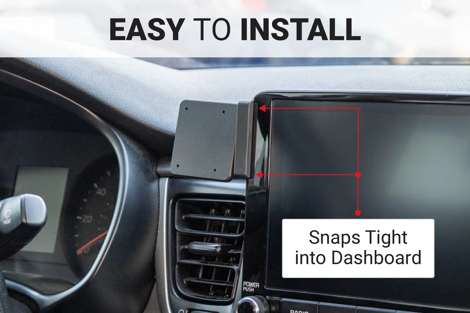 KIA Rio Center Dash Mount - Image 5