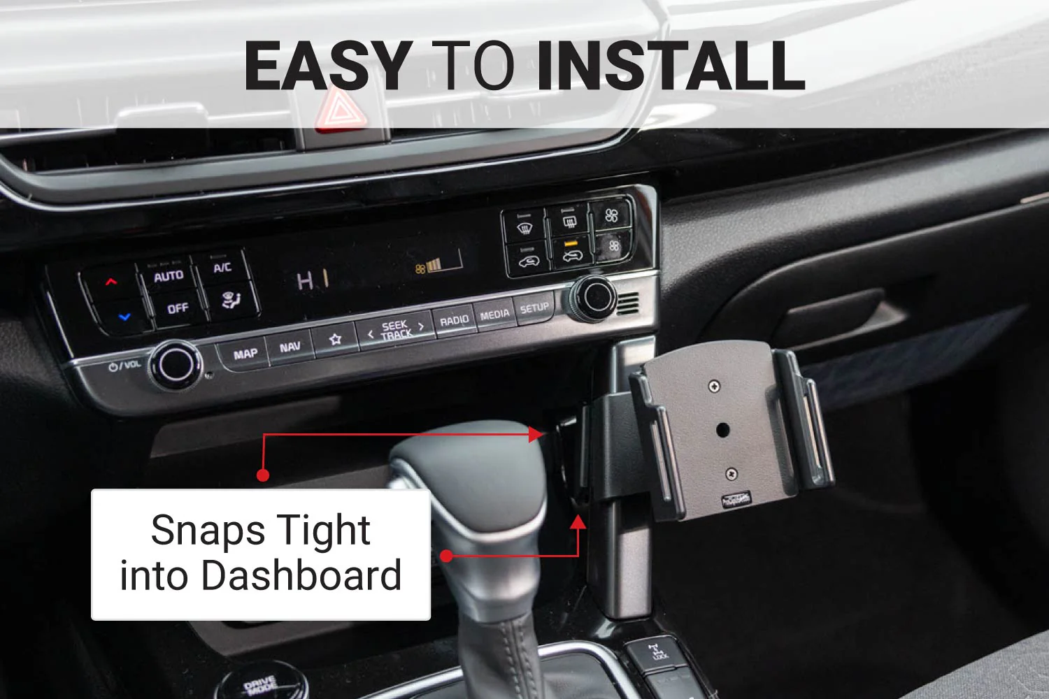 KIA Seltos Angled Dash Mount - Image 4