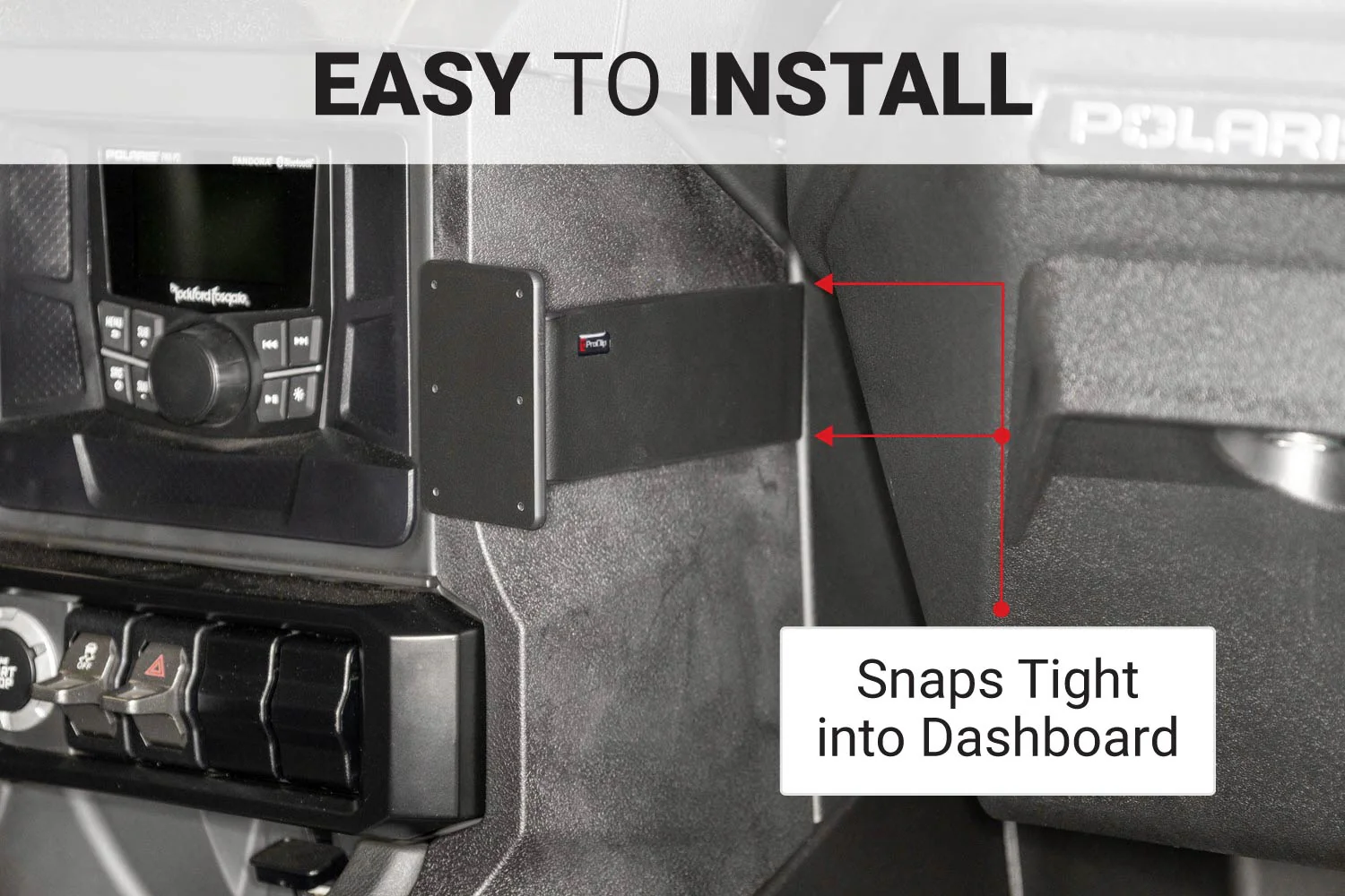 Angled Dash Mount for Polaris Slingshot - Image 6
