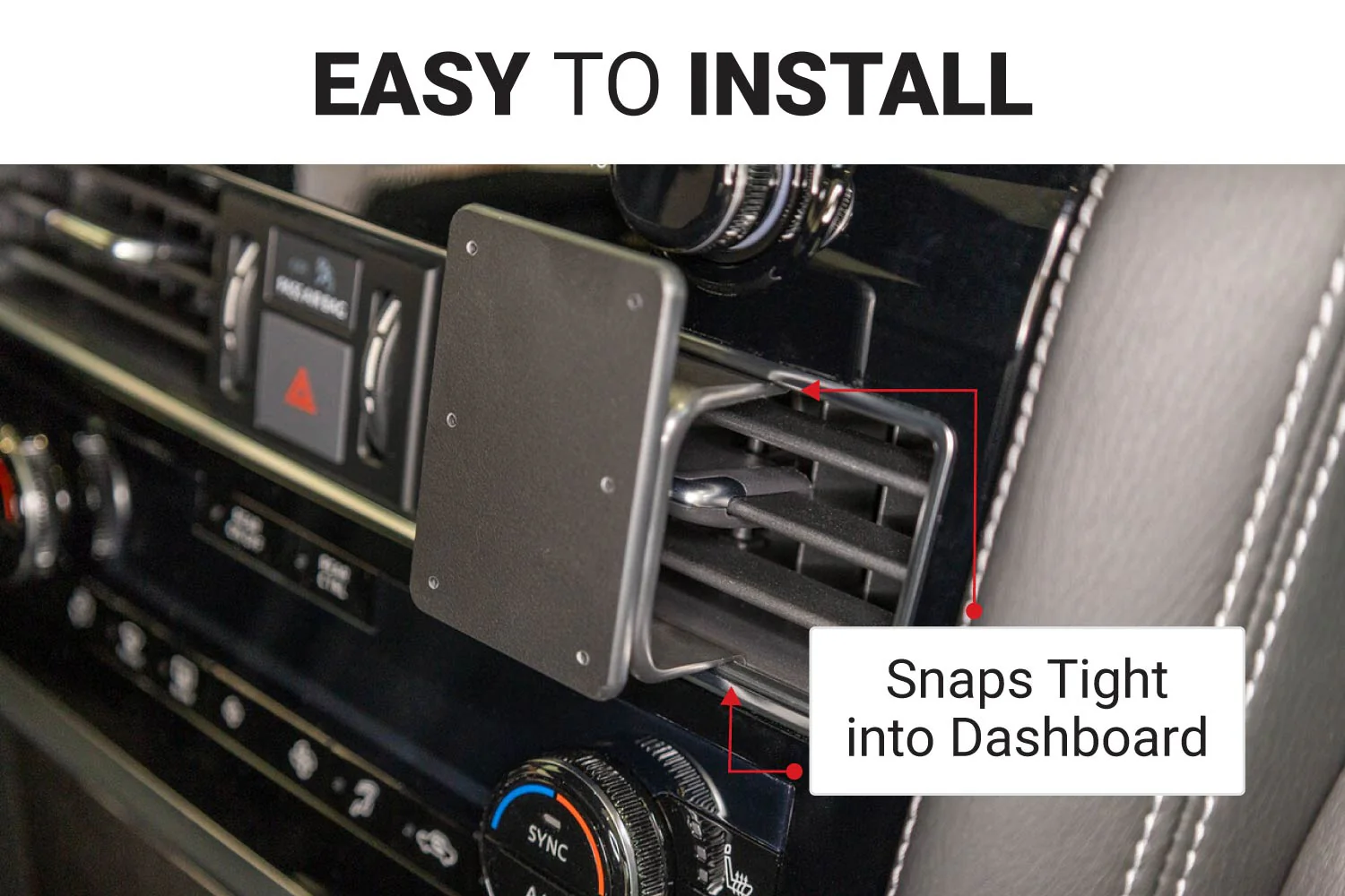 Center Dash Mount for Infiniti QX80, Nissan Armada - Image 6