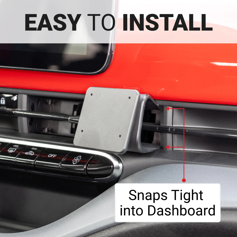 Fiat 500e Angled Dash Mount - Image 7