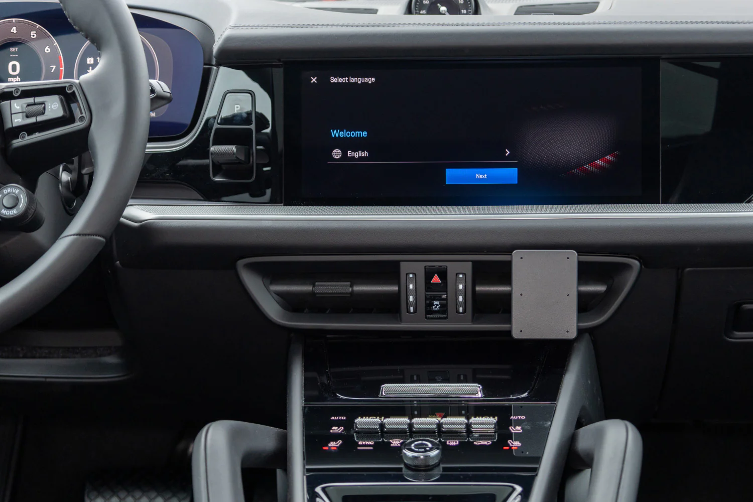 Porsche Cayenne Center Dash Mount