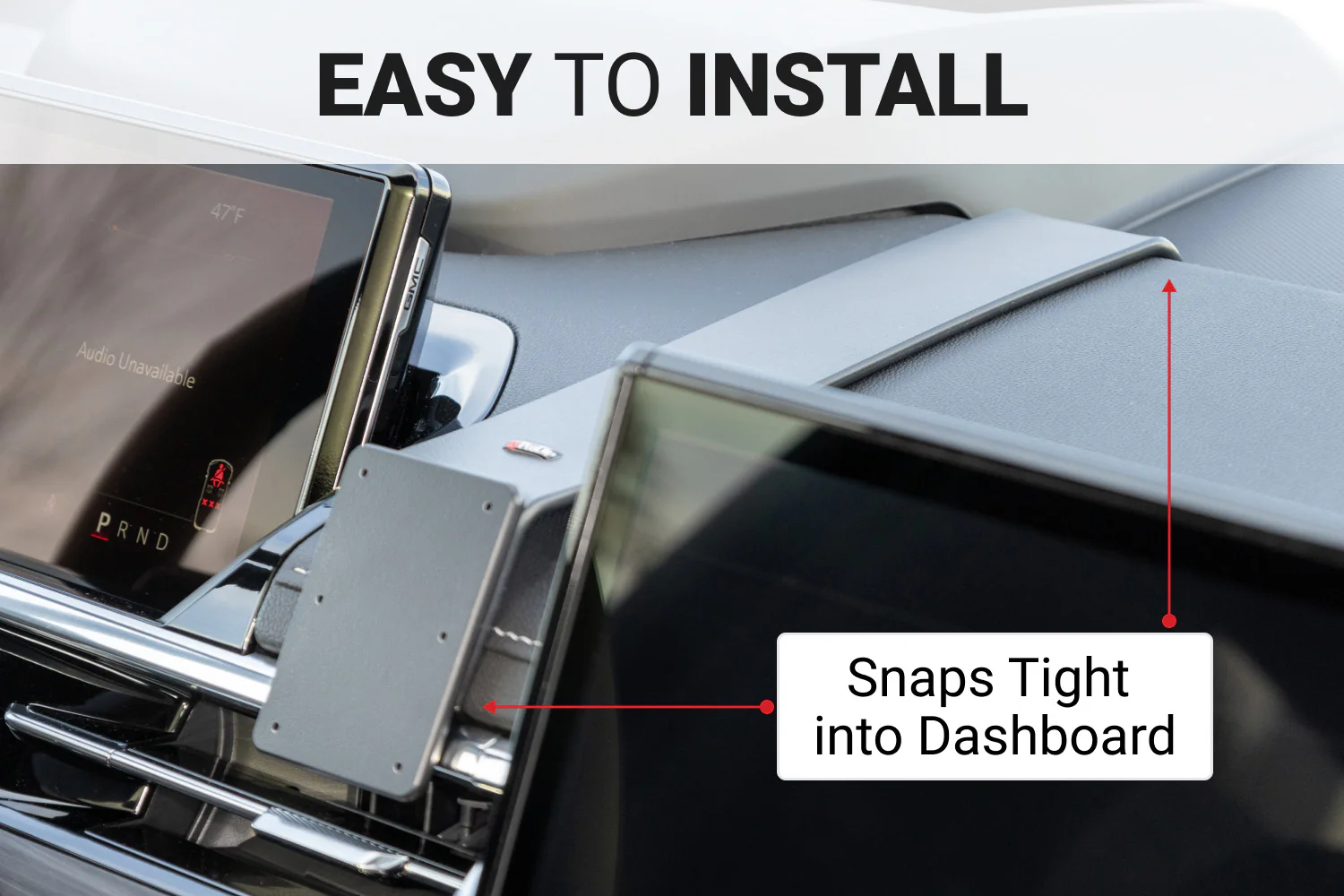 GMC Sierra EV Center Dash Mount - Image 7