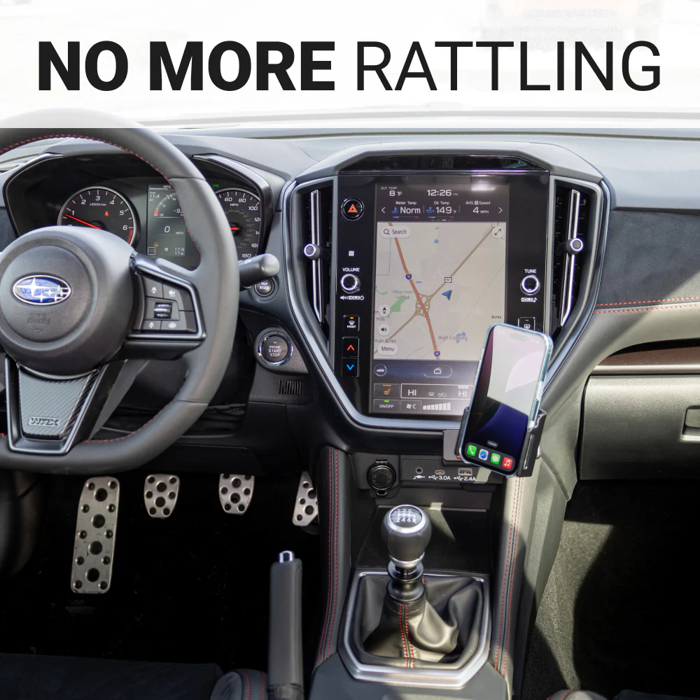 Low Center Dash Mount for Subaru WRX - Manual Shift - Image 6