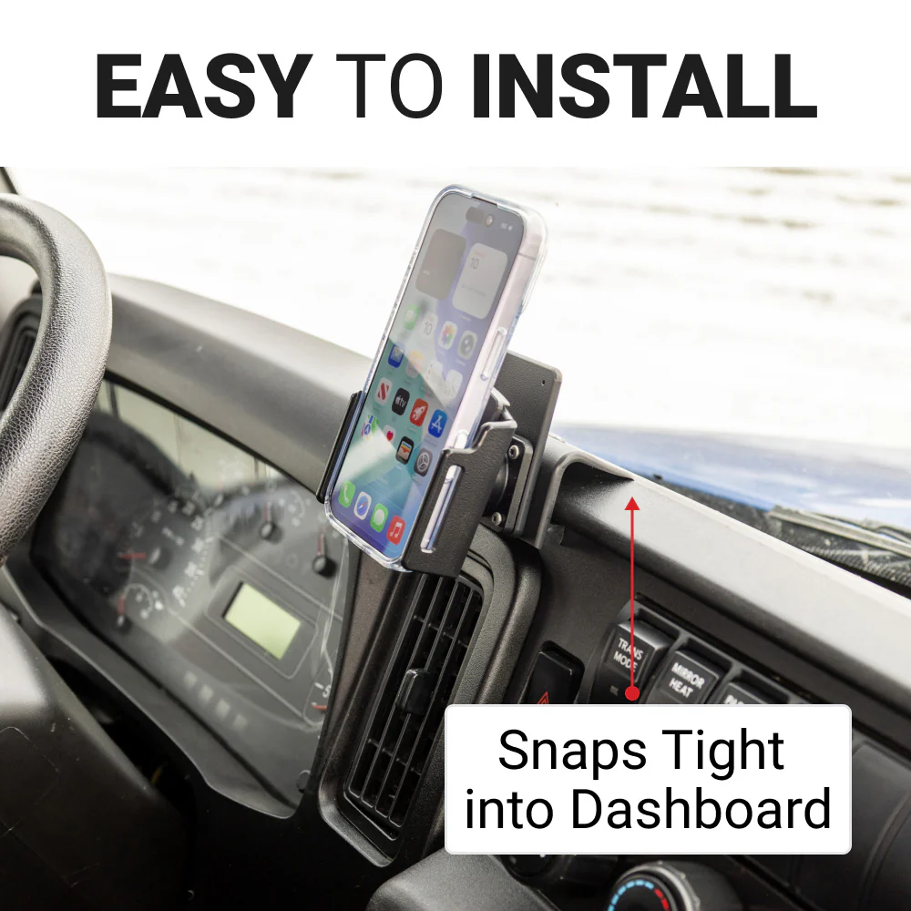Extra-Strength Center Dash Mount for International HV/MV-Series (Flat Panel) - Image 8