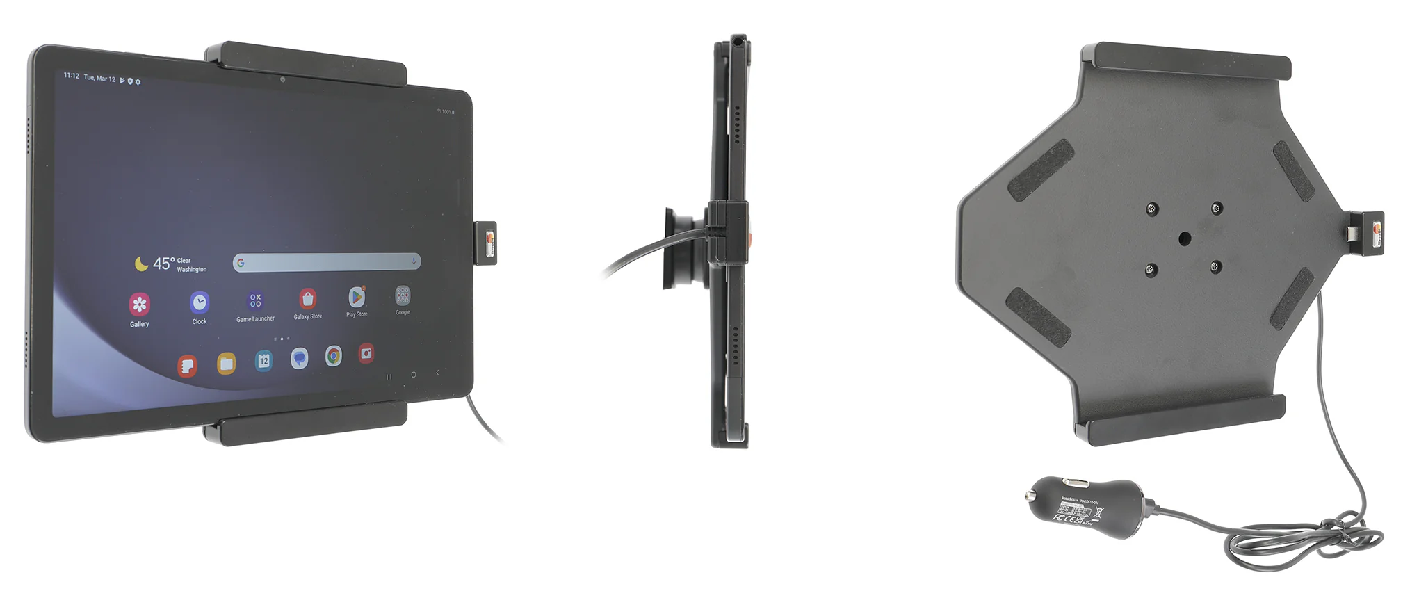 Cig-Plug Charging Cradle for Samsung Galaxy Tab A9+ or Tab A11+