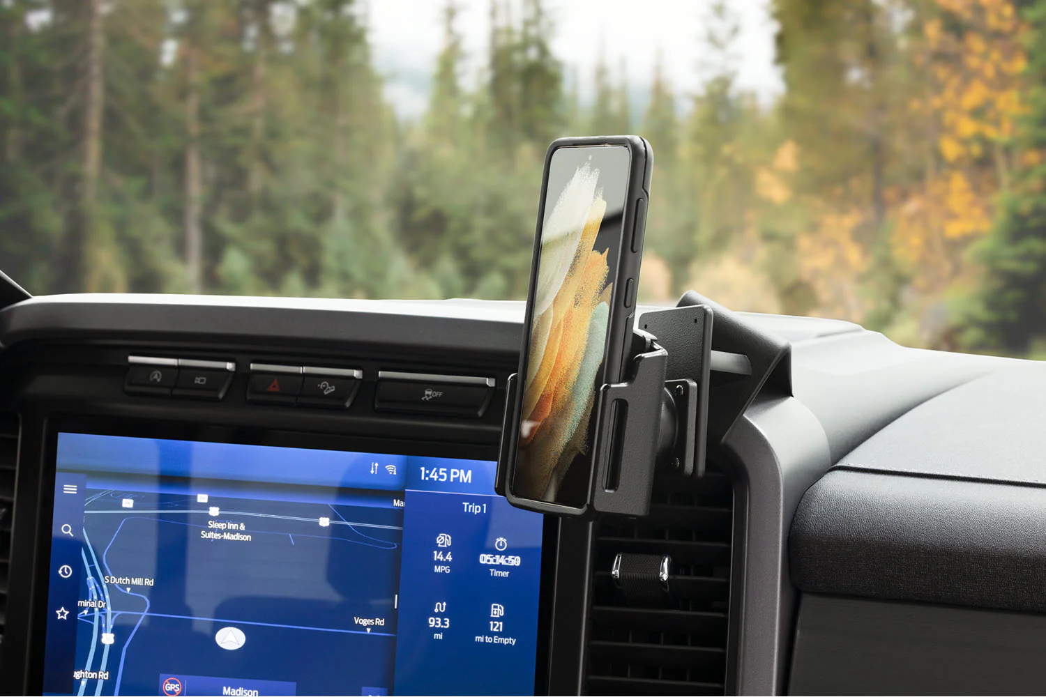 Angled Dash Mount for Ford F-150 Lightning - Image 6