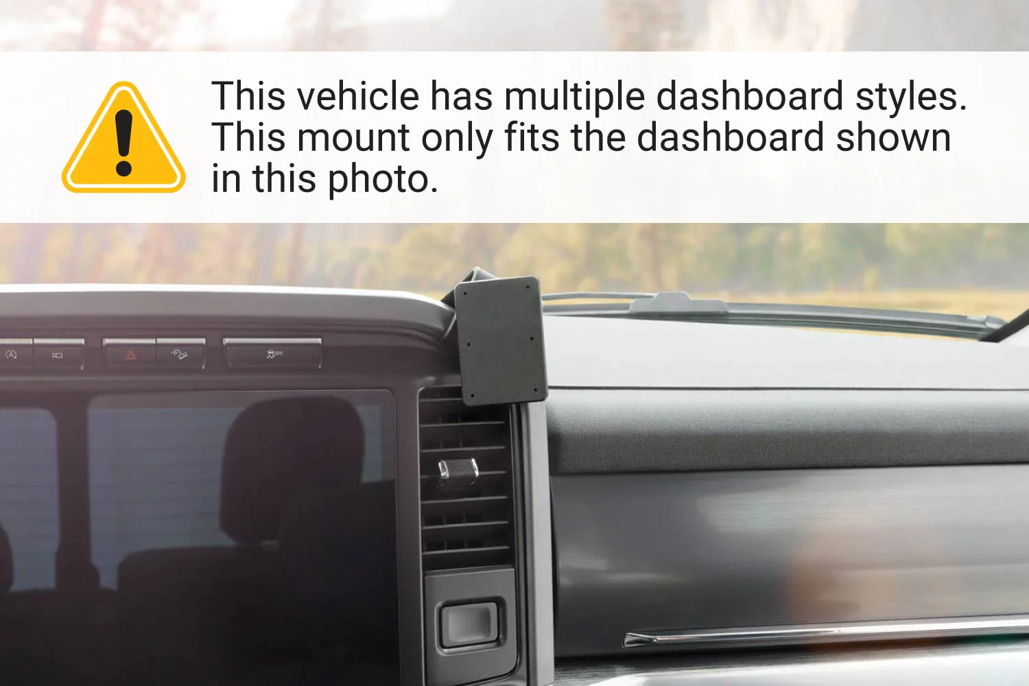 Angled Dash Mount for Ford F-150 Lightning - Image 9