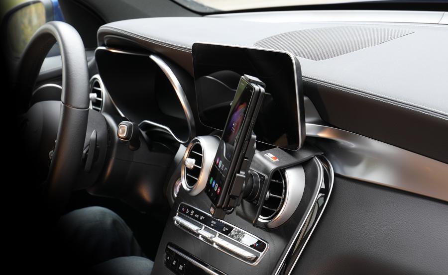 Galaxy Z Fold3 Spring Loaded Charging Holder for Hard-Wired Installation - Image 6