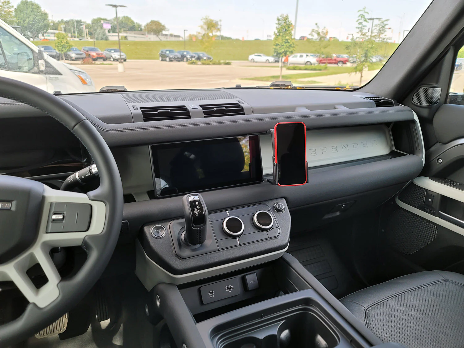 Center Dash Mount for Land Rover Defender - Image 6