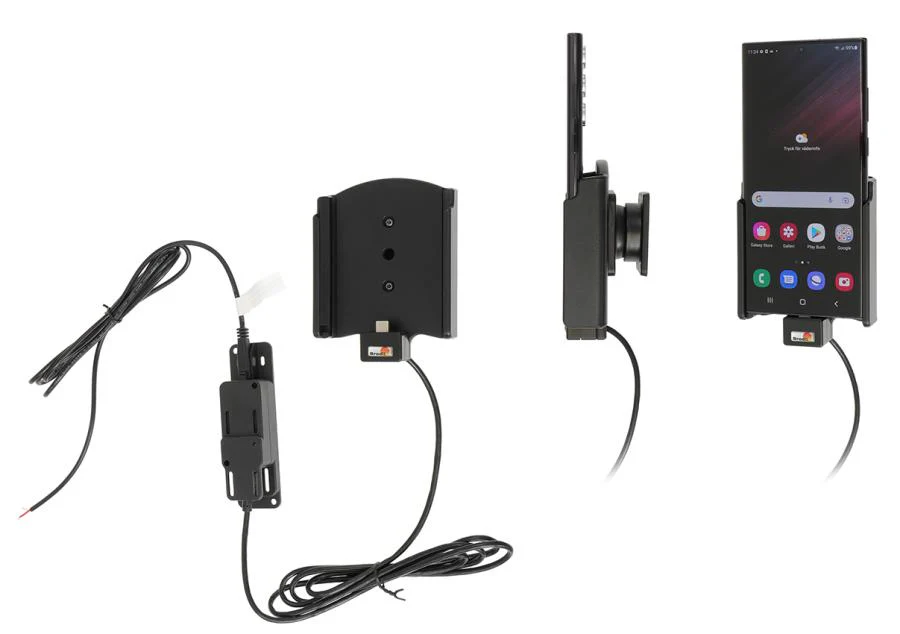 Samsung Galaxy S22 Ultra Charging Holder for Hard-Wired Installation - Image 2