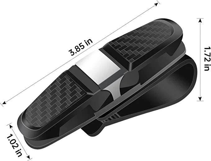 Sunglasses Clip for Car Visor (Holds 2 Pairs) - Image 6
